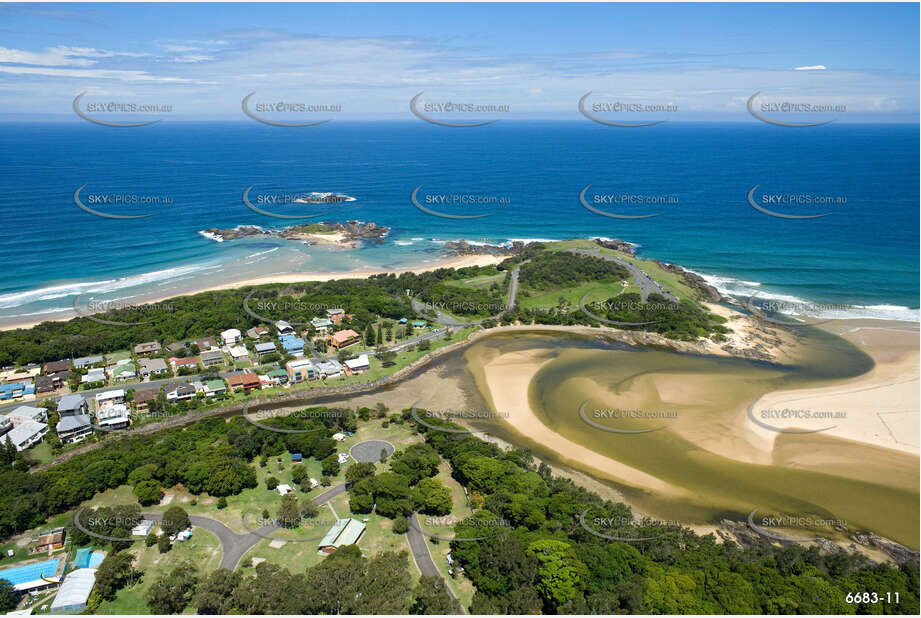 Aerial Photo Sawtell NSW Aerial Photography