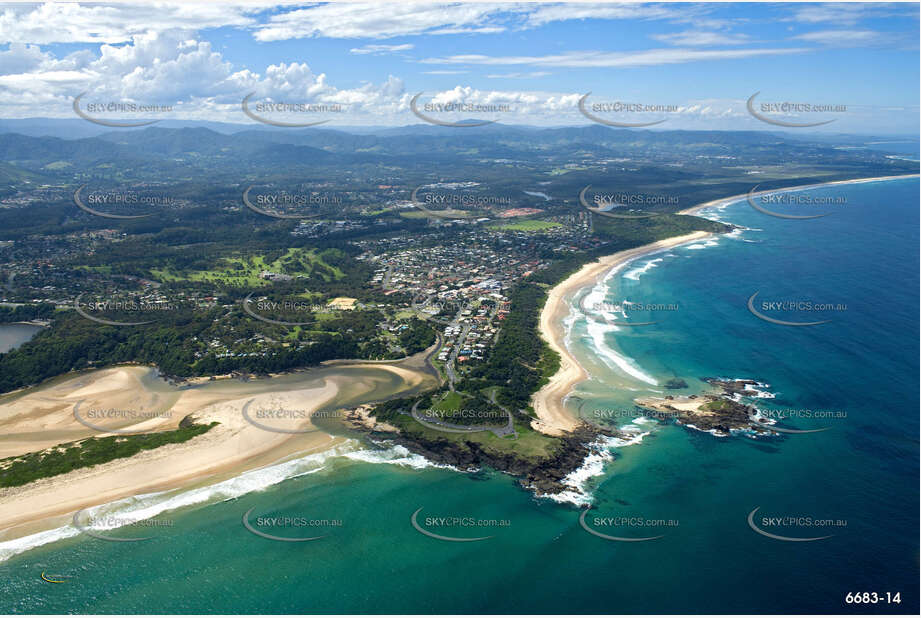 Aerial Photo Sawtell NSW Aerial Photography