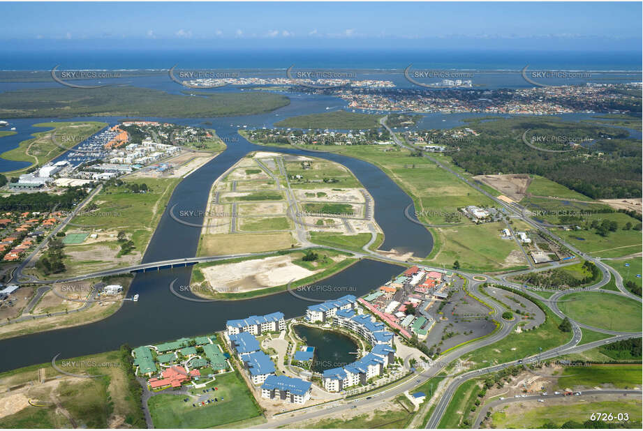 Aerial Photo Hope Island QLD Aerial Photography