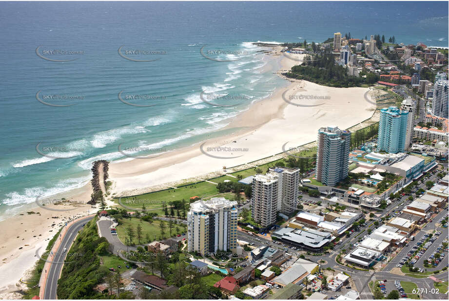 Aerial Photo Coolangatta QLD Aerial Photography