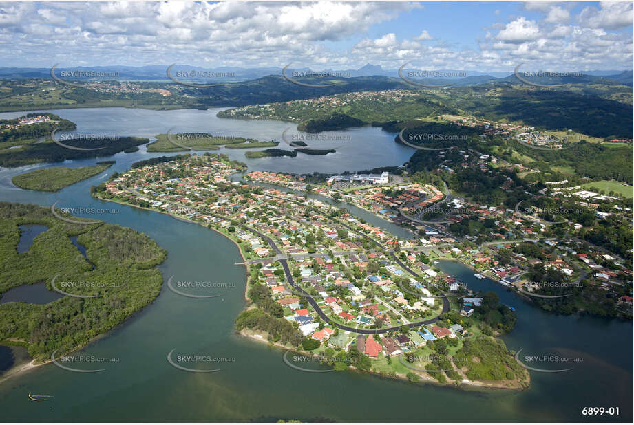 Aerial Photo Tweed Heads West NSW Aerial Photography