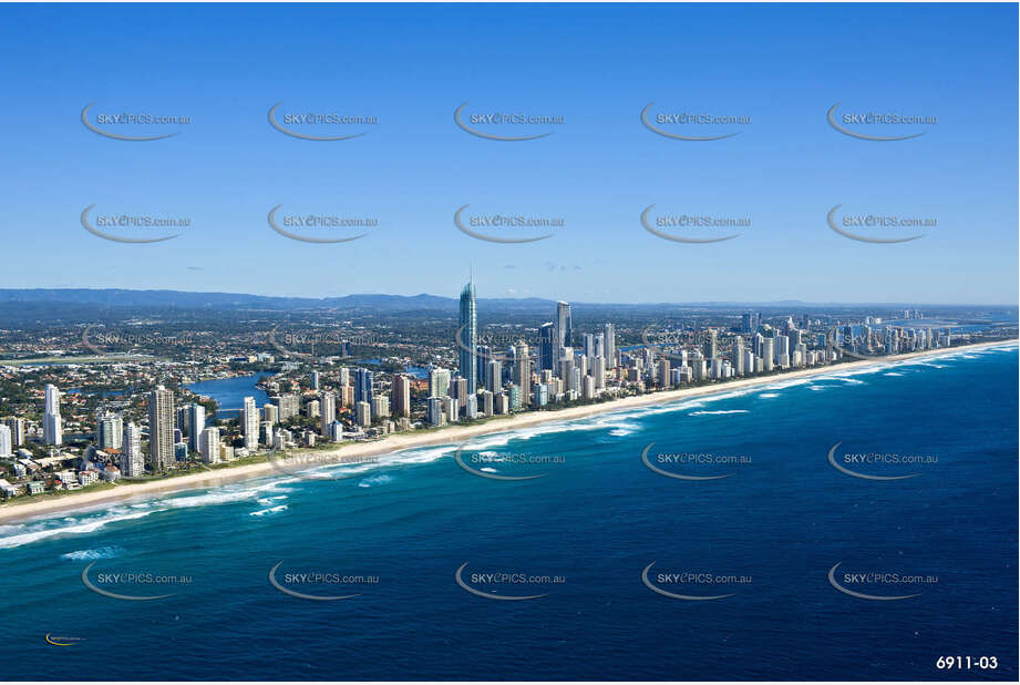 Aerial Photo Surfers Paradise QLD Aerial Photography