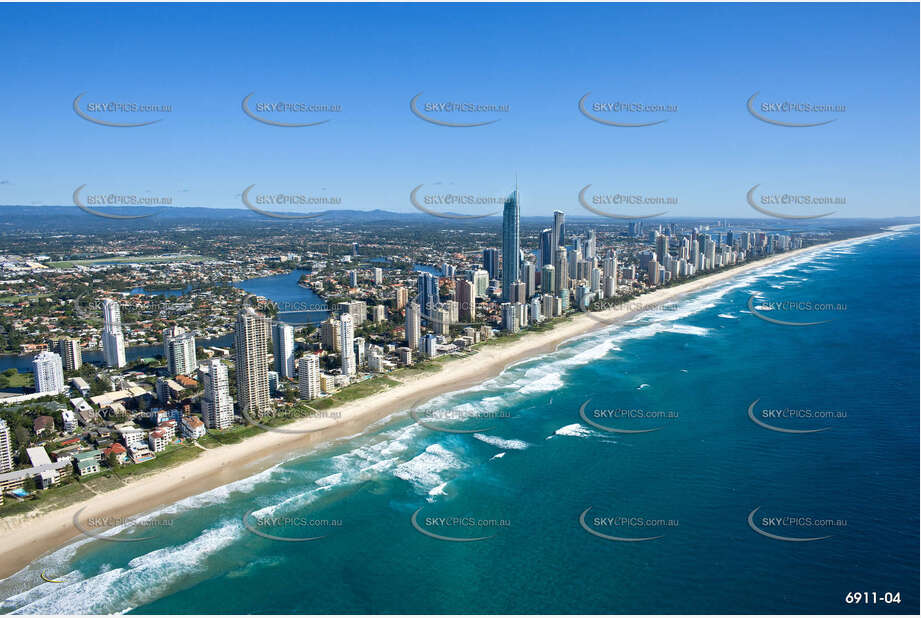 Aerial Photo Surfers Paradise QLD Aerial Photography