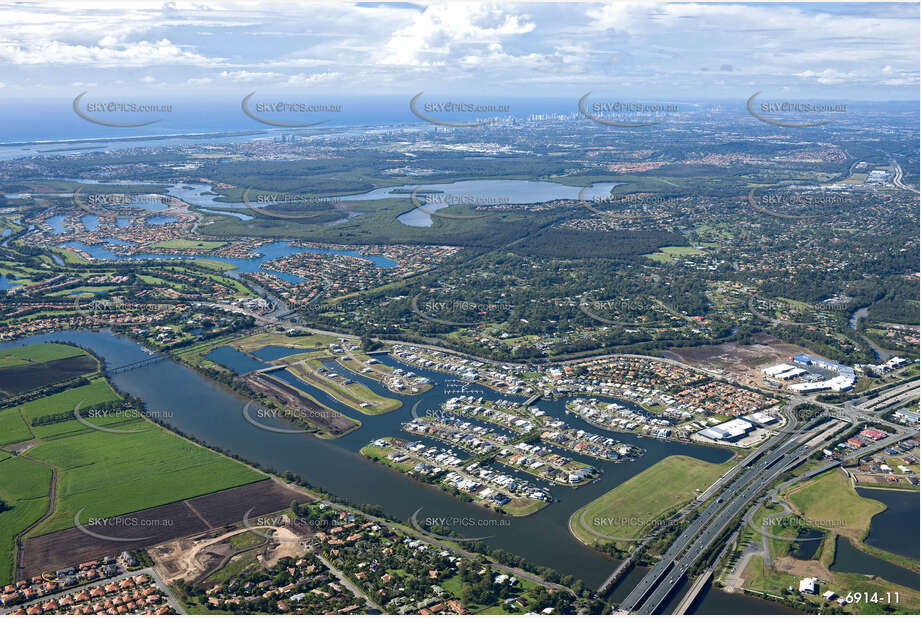 Aerial Photo Helensvale QLD Aerial Photography