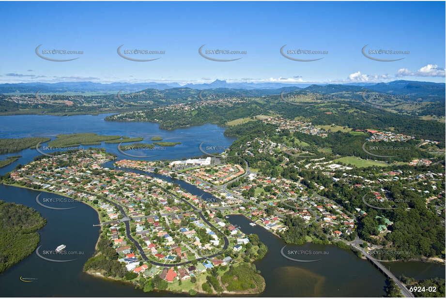 Aerial Photo Tweed Heads West NSW Aerial Photography