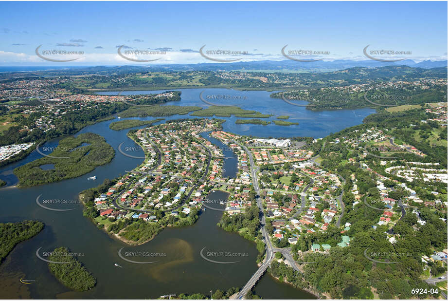 Aerial Photo Tweed Heads West NSW Aerial Photography