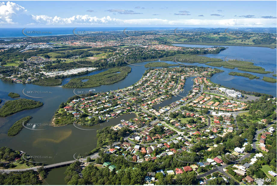 Aerial Photo Tweed Heads West NSW Aerial Photography