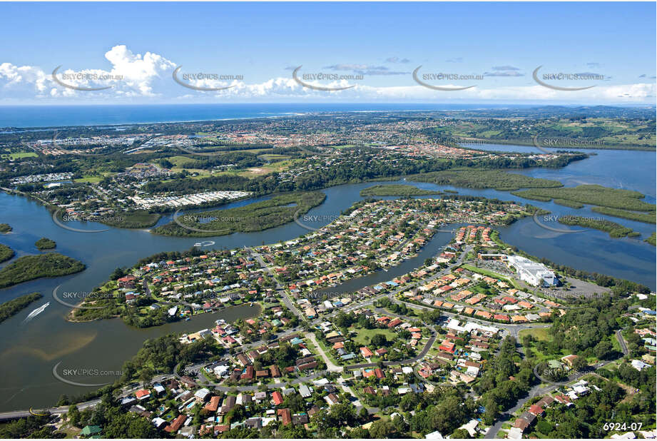 Aerial Photo Tweed Heads West NSW Aerial Photography