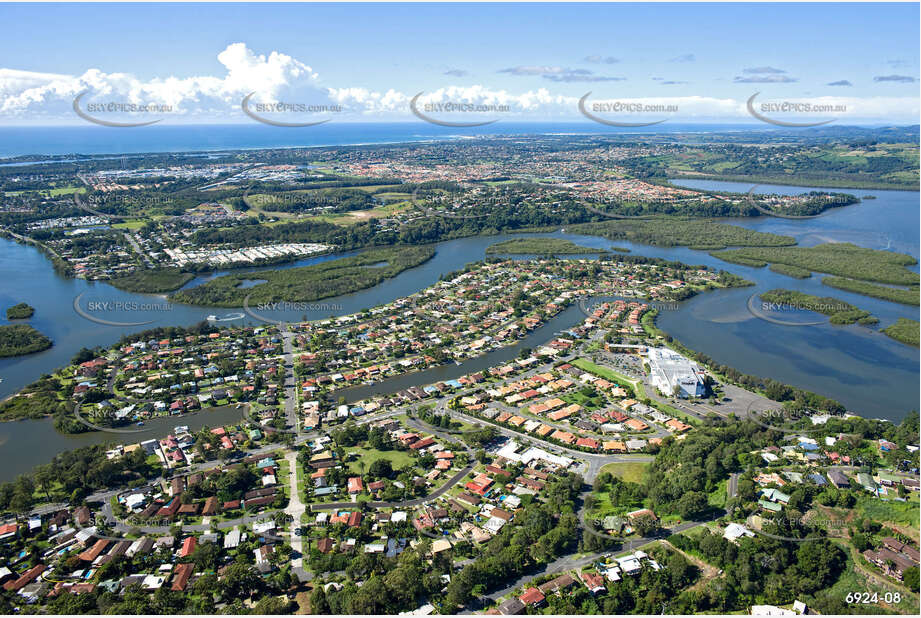 Aerial Photo Tweed Heads West NSW Aerial Photography