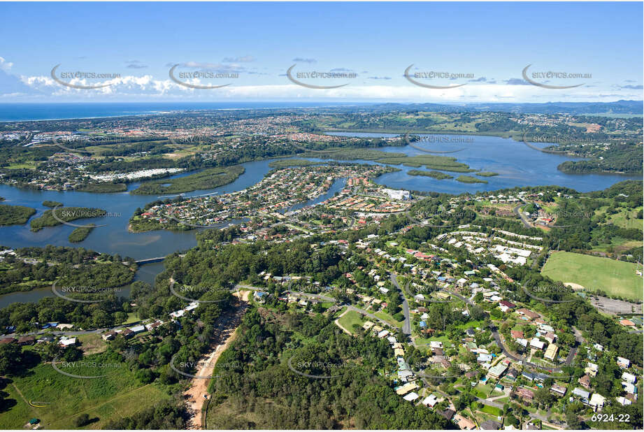 Aerial Photo Tweed Heads West NSW Aerial Photography