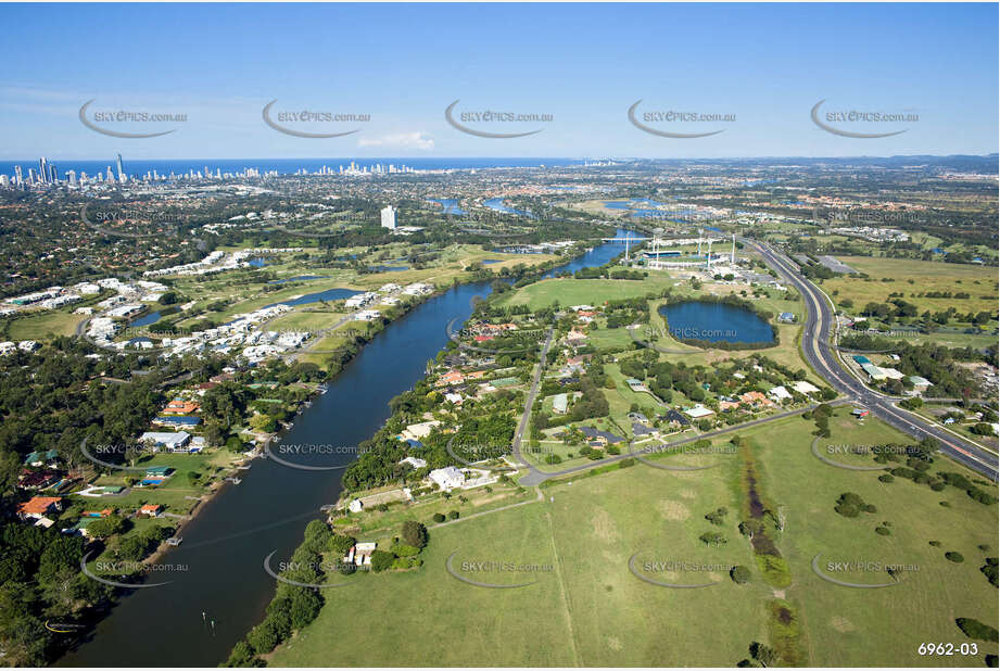 Aerial Photo Ashmore QLD Aerial Photography