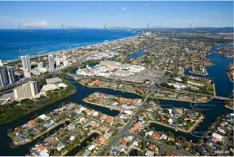 Aerial Photo Broadbeach Waters QLD Aerial Photography