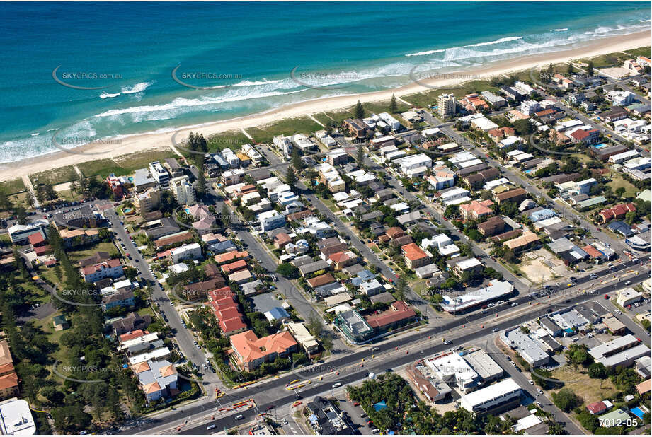 Aerial Photo Mermaid Beach QLD Aerial Photography