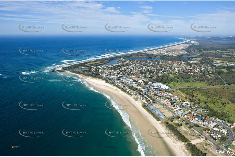 Aerial Photo Kingscliff NSW Aerial Photography