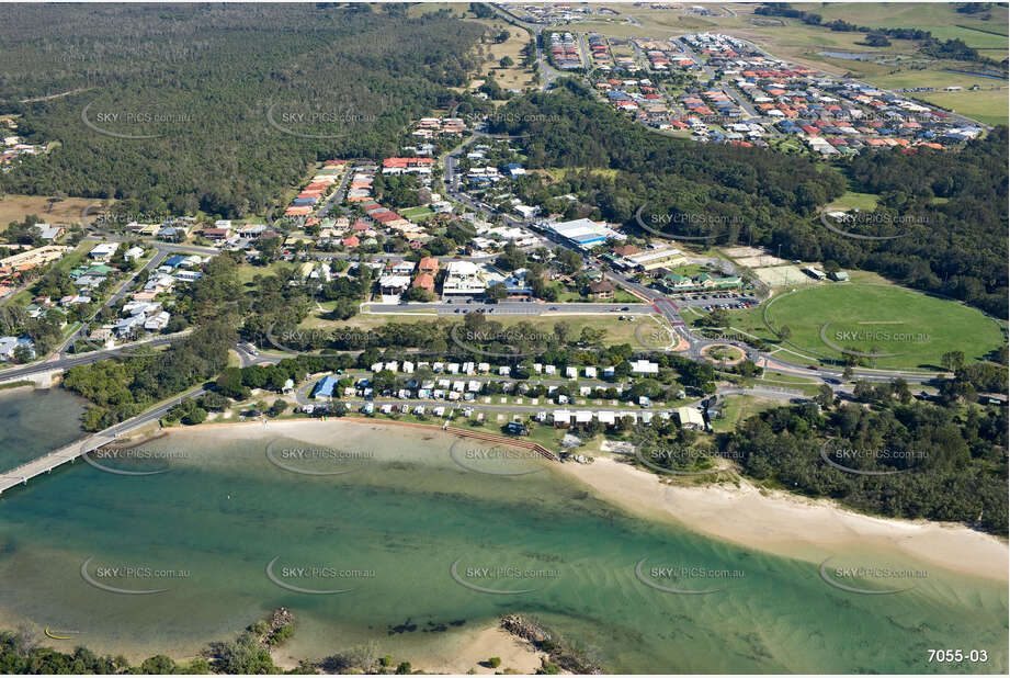 Aerial Photo Pottsville NSW Aerial Photography