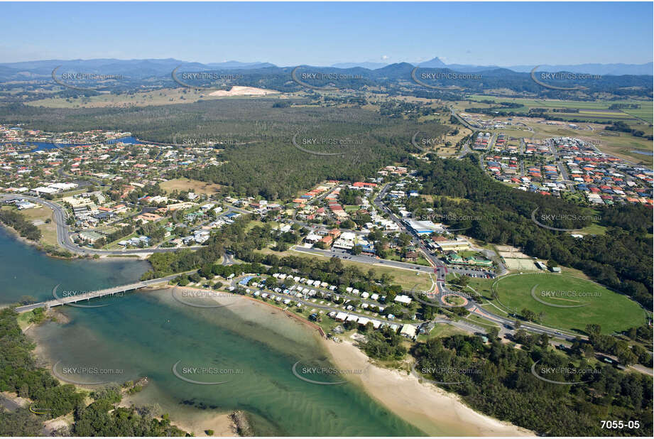 Aerial Photo Pottsville NSW Aerial Photography