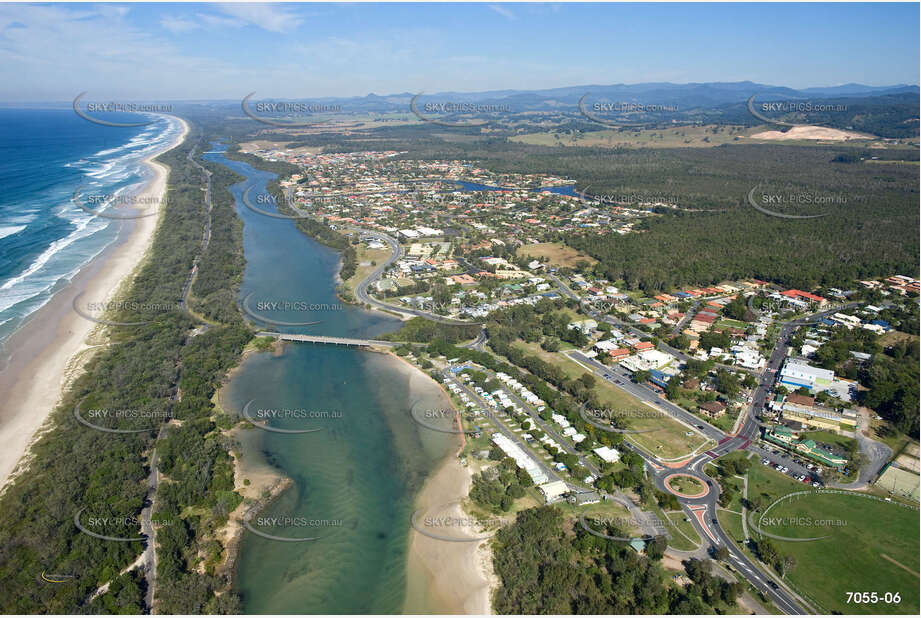 Aerial Photo Pottsville NSW Aerial Photography