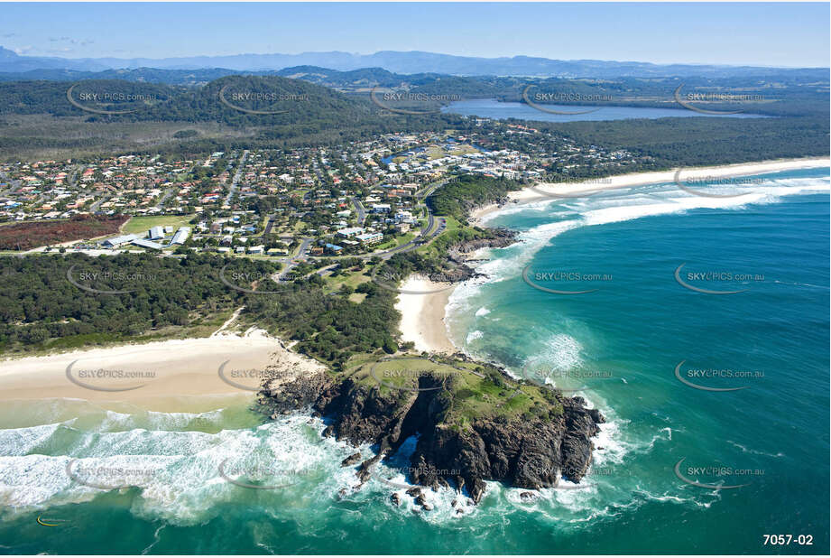 Aerial Photo Cabarita Beach / Bogangar NSW Aerial Photography