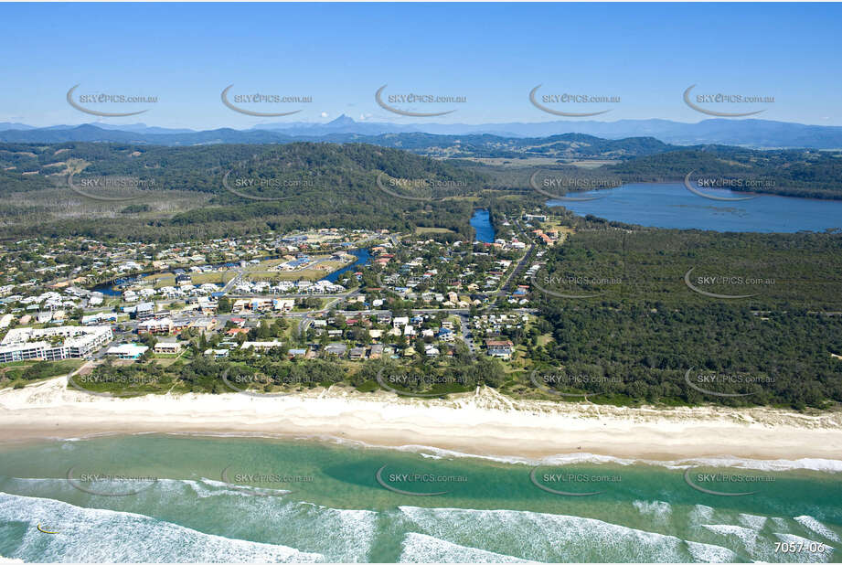 Aerial Photo Cabarita Beach / Bogangar NSW Aerial Photography