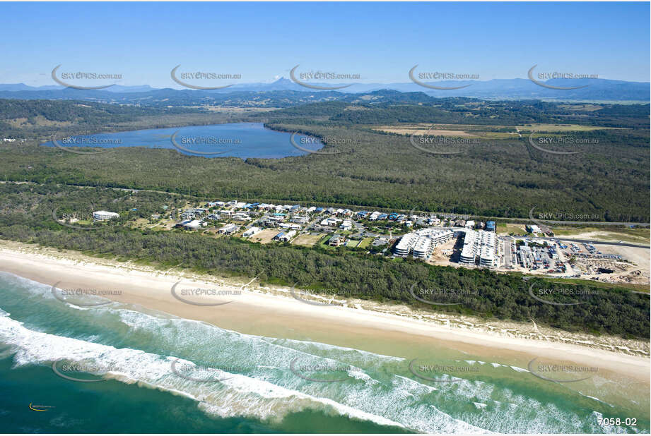 Aerial Photo Casuarina Beach NSW Aerial Photography