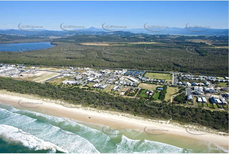 Aerial Photo Casuarina Beach NSW Aerial Photography