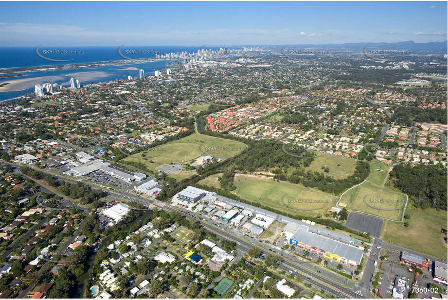 Aerial Photo Biggera Waters QLD Aerial Photography