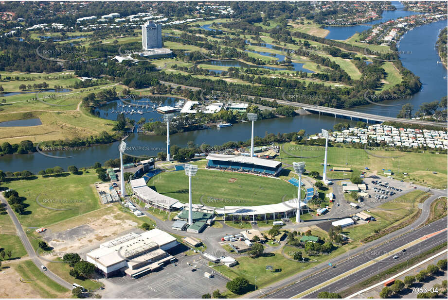 Aerial Photo Carrara QLD Aerial Photography