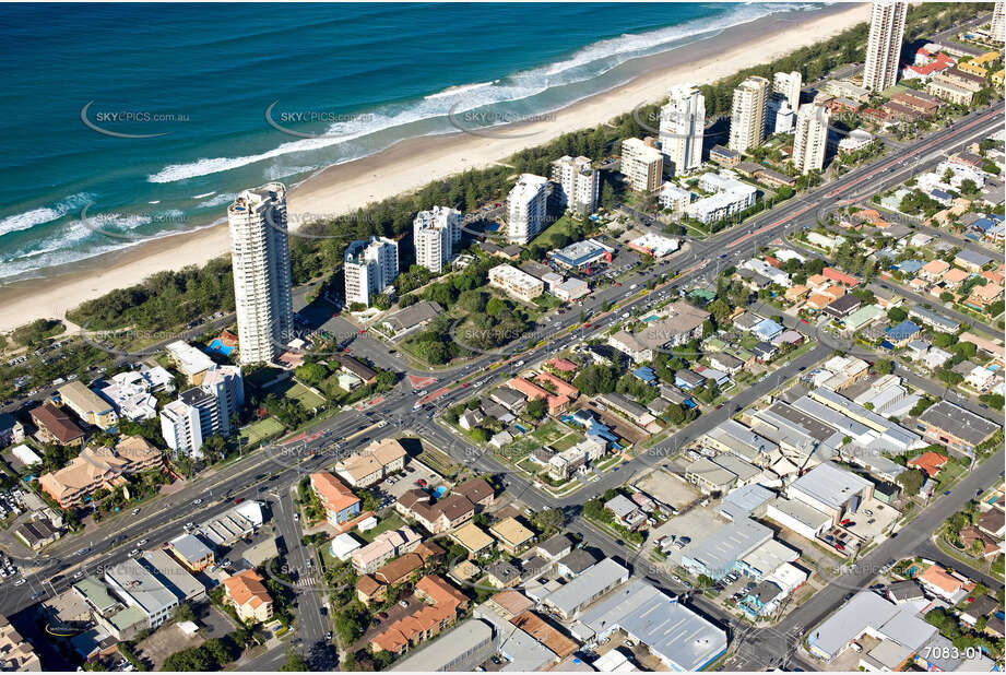 Aerial Photo Burleigh Heads QLD Aerial Photography