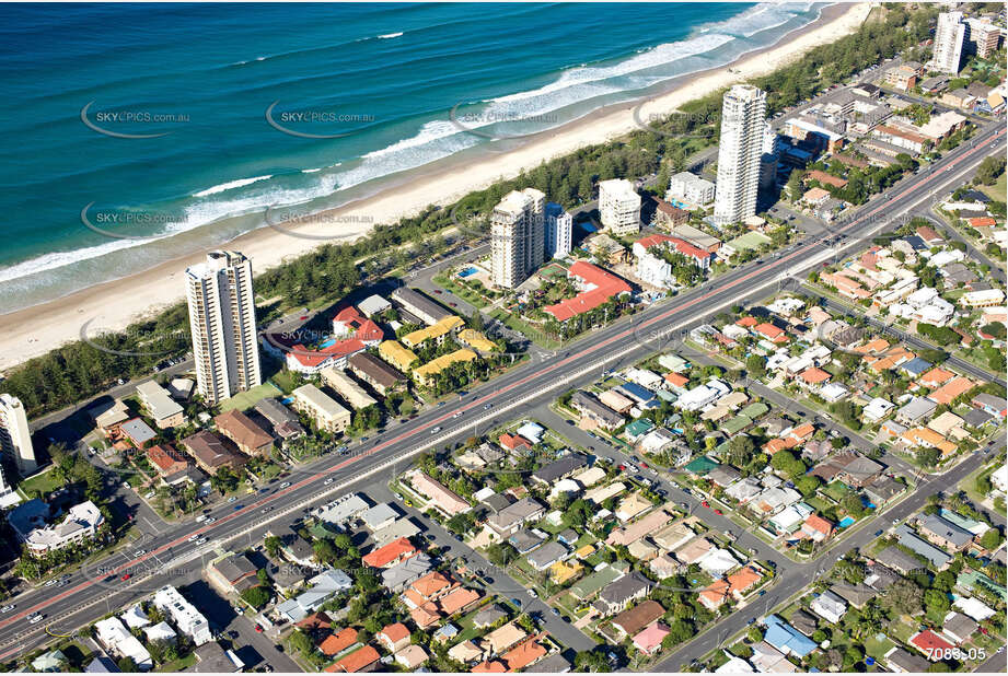 Aerial Photo Burleigh Heads QLD Aerial Photography