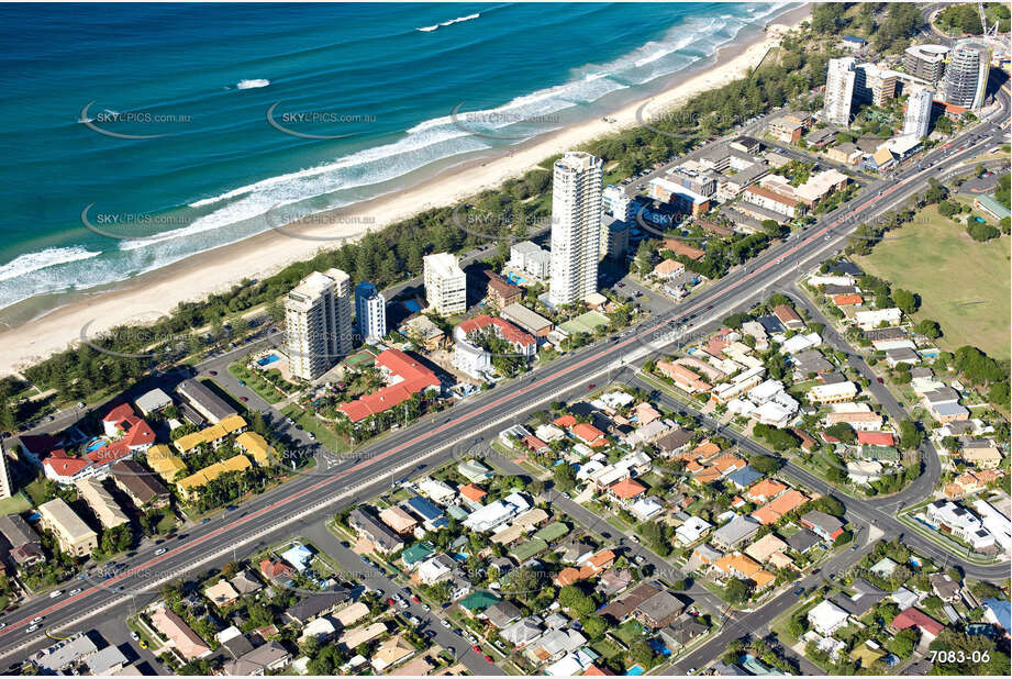 Aerial Photo Burleigh Heads QLD Aerial Photography