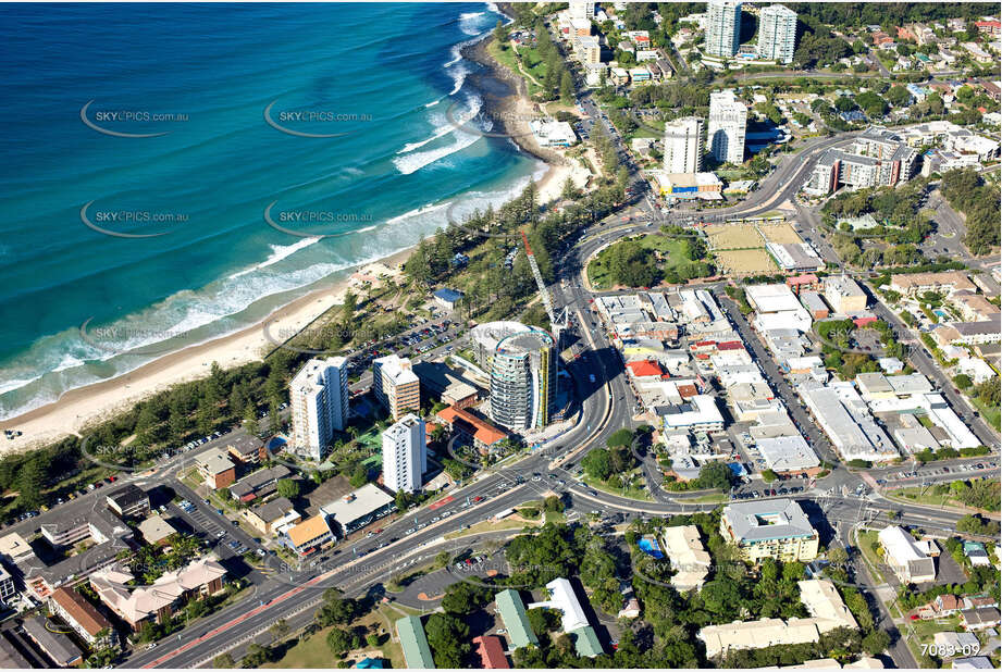 Aerial Photo Burleigh Heads QLD Aerial Photography