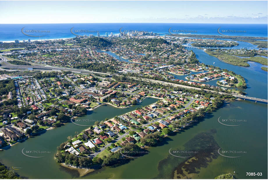 Aerial Photo Tweed Heads West NSW Aerial Photography