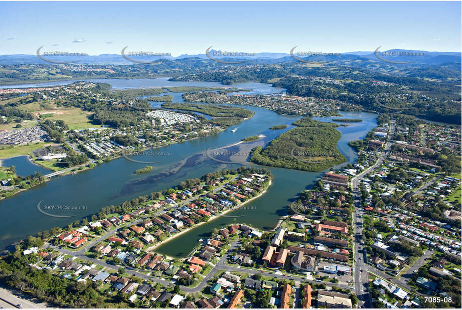 Aerial Photo Tweed Heads West NSW Aerial Photography