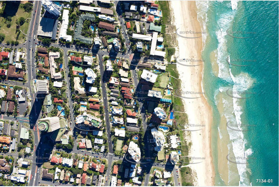 Vertical Aerial Photo Surfers Paradise QLD Aerial Photography