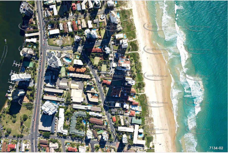 Vertical Aerial Photo Surfers Paradise QLD Aerial Photography