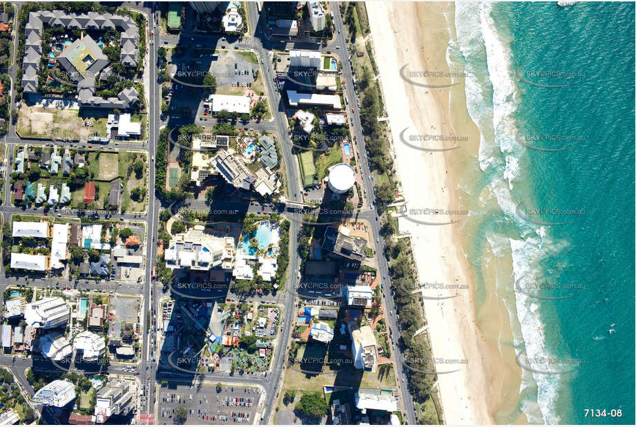 Vertical Aerial Photo Surfers Paradise QLD Aerial Photography