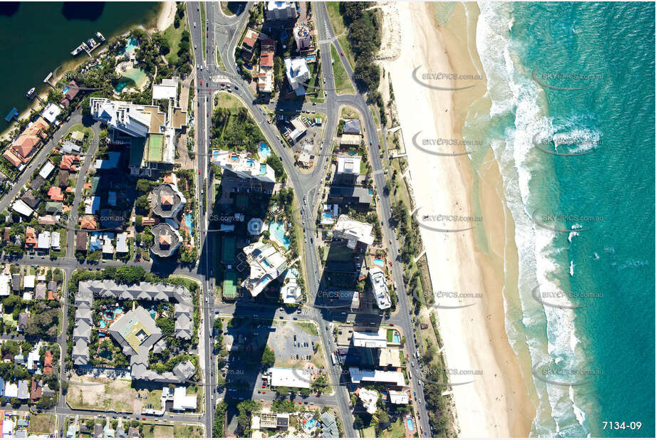 Vertical Aerial Photo Surfers Paradise QLD Aerial Photography