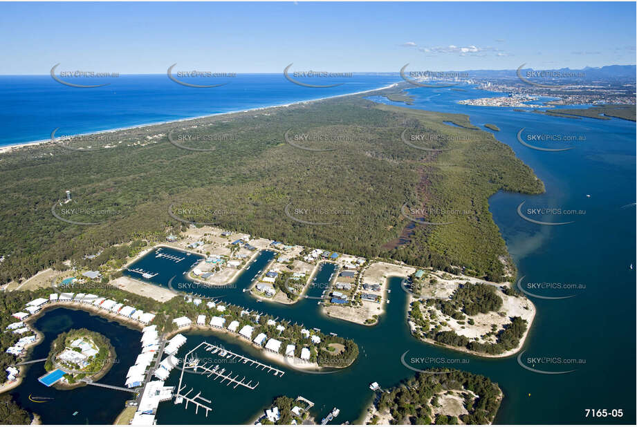 Aerial Photo South Stradbroke Island QLD Aerial Photography