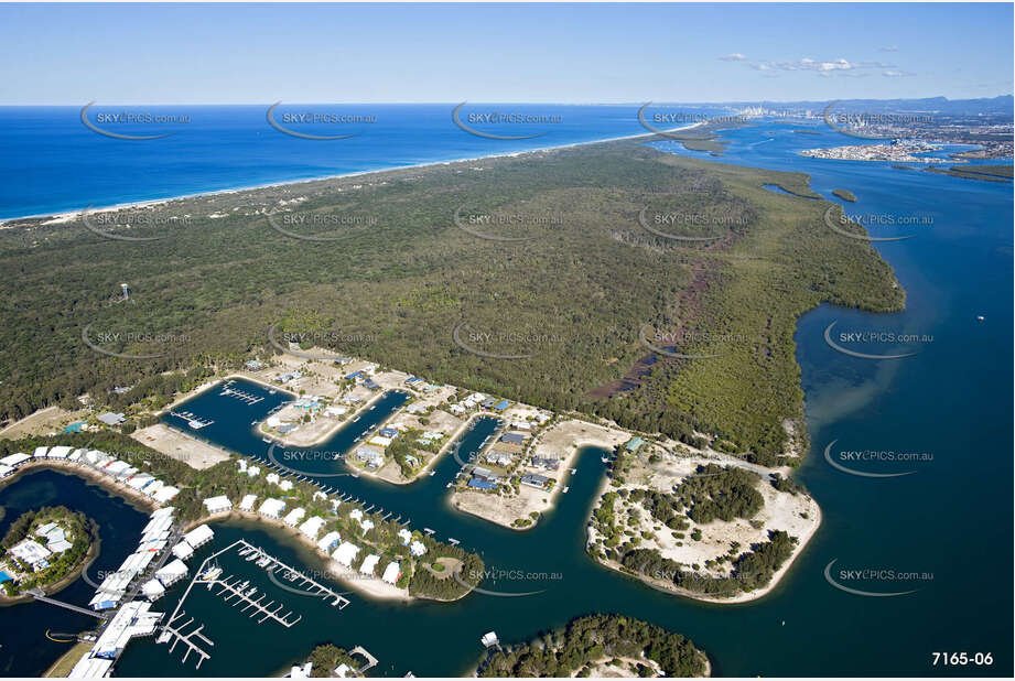 Aerial Photo South Stradbroke Island QLD Aerial Photography