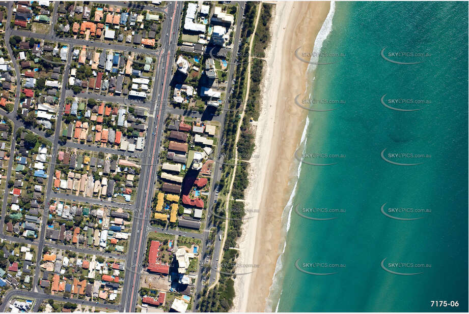 Vertical Aerial Photo Burleigh Heads QLD Aerial Photography