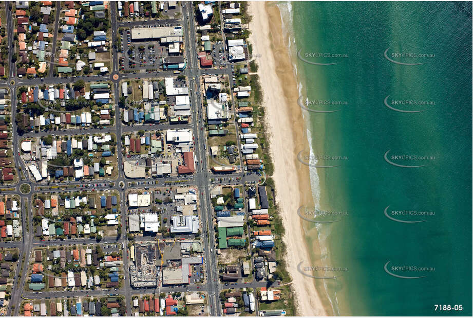 Vertical Aerial Photo Palm Beach QLD Aerial Photography