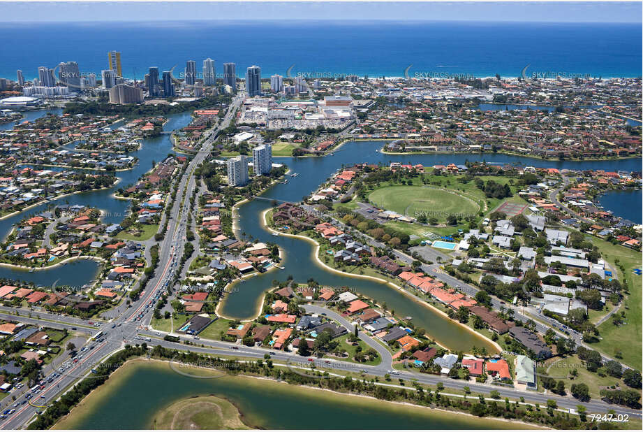 Aerial Photo Mermaid Waters QLD Aerial Photography