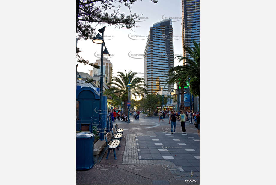 Surfers Paradise Sign QLD Aerial Photography