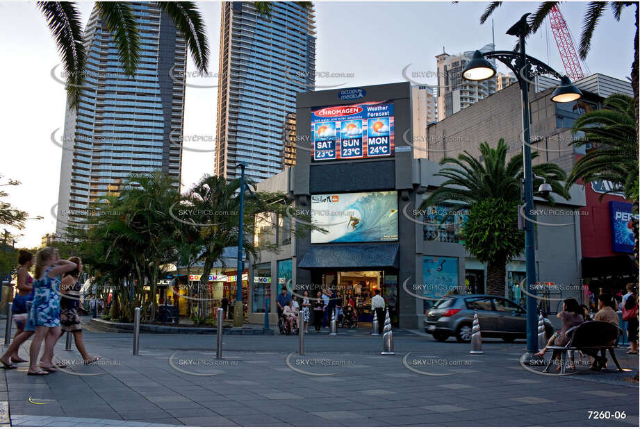 Surfers Paradise Sign QLD Aerial Photography