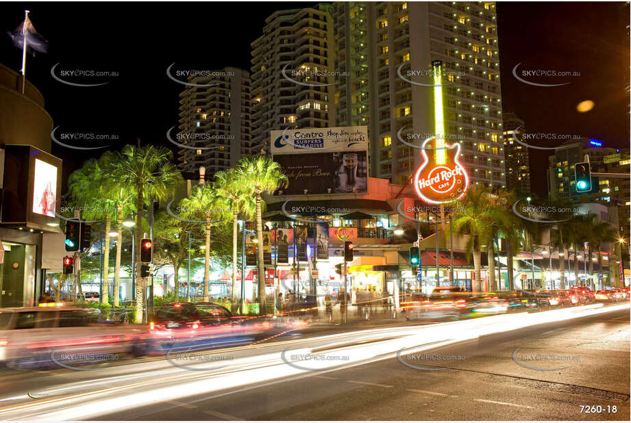 Surfers Paradise Sign QLD Aerial Photography