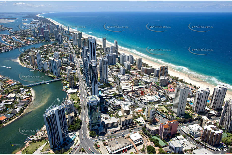 Aerial Photo Surfers Paradise QLD Aerial Photography