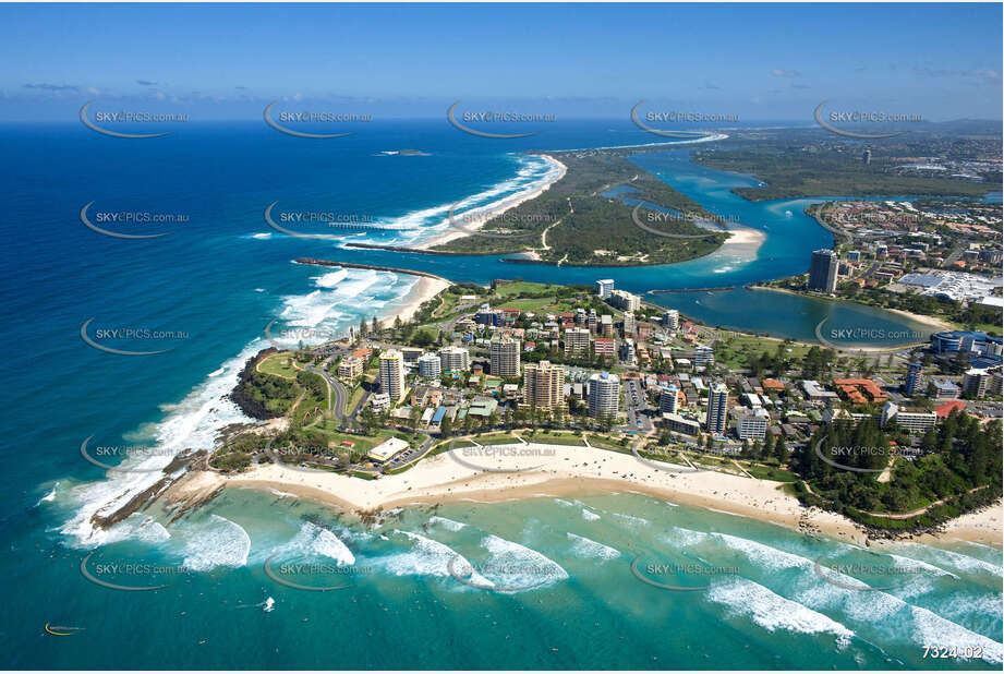 Aerial Photo Coolangatta QLD Aerial Photography