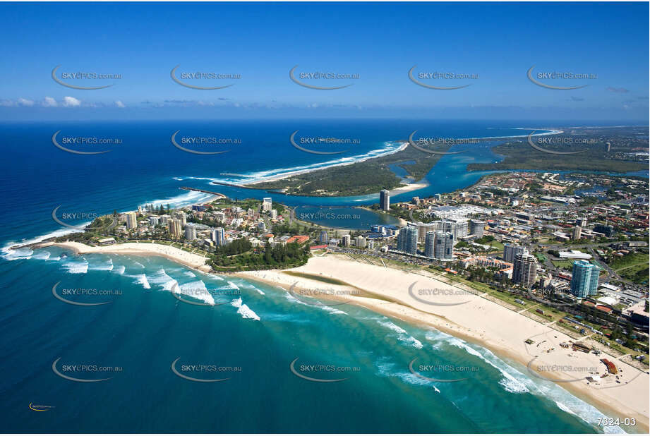 Aerial Photo Coolangatta QLD Aerial Photography