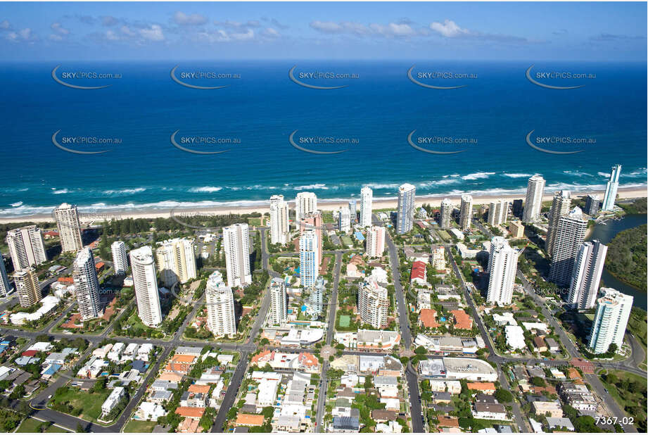 Aerial Photo Main Beach QLD Aerial Photography