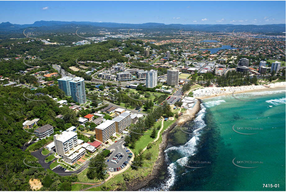 Aerial Photo Burleigh Heads QLD Aerial Photography